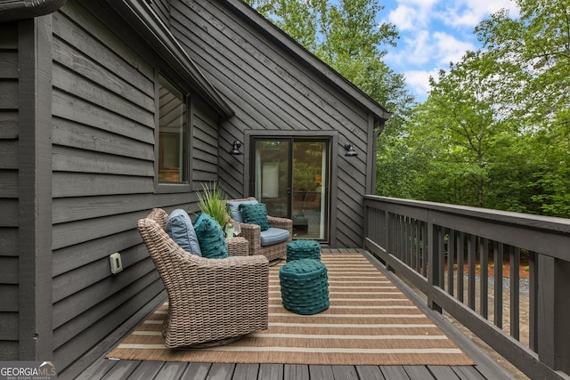 view of deck