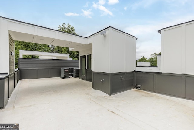 1954 8th St, Chamblee, GA 30341 - view of patio featuring cooling unit
