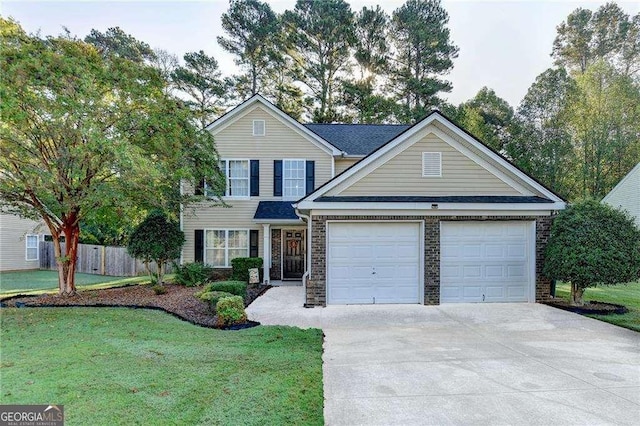 1171 Pine Acre Dr, Sugar Hill, GA 30518 - traditional home featuring concrete driveway and an attached garage
