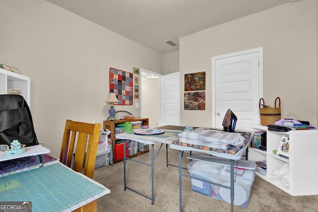 174 Crown Pointe Dr, Dawsonville, GA 30534 - office with carpet