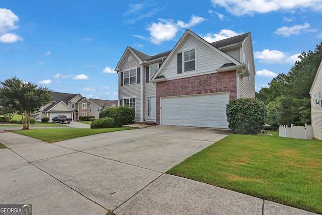771 Franklin Mill Trce, Loganville, GA 30052 - traditional-style house featuring brick siding, a garage, and driveway
