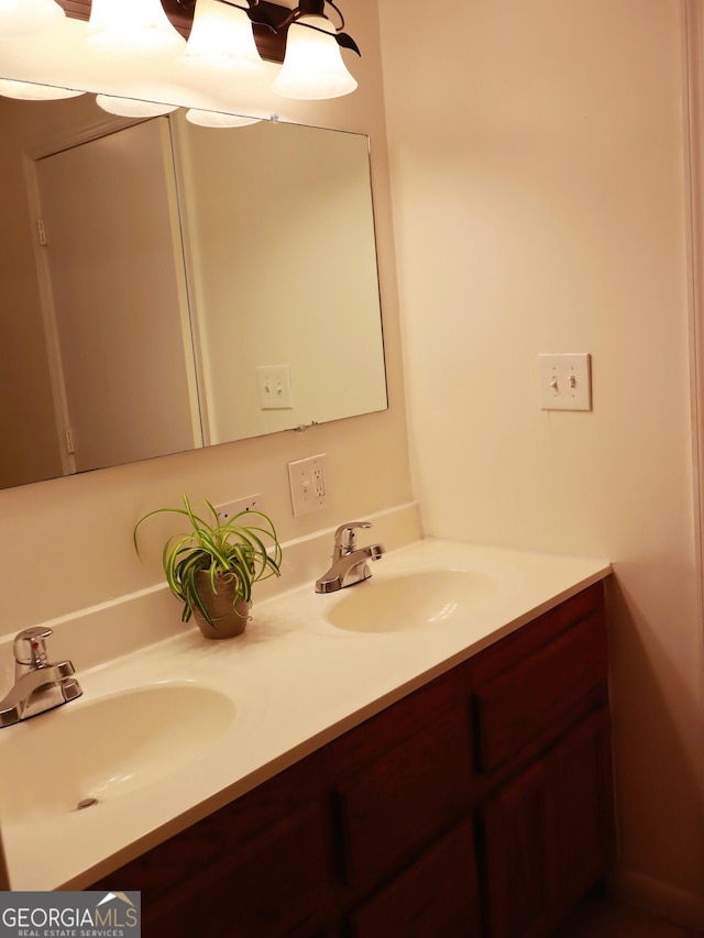 1315 Walston St, Dalton, GA 30720 - bathroom with double vanity