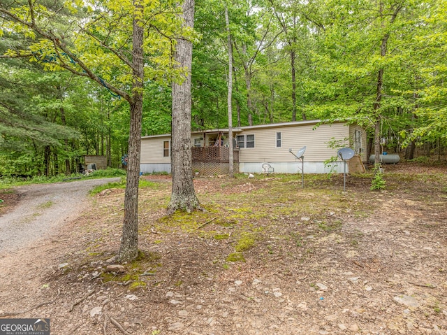 2200 New Hope Rd, Morganton, GA 30560 - view of front facade featuring a view of trees