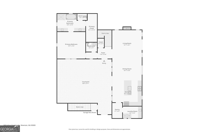 190 Arbor Garden Cir, Newnan, GA 30265 - property floor plan
