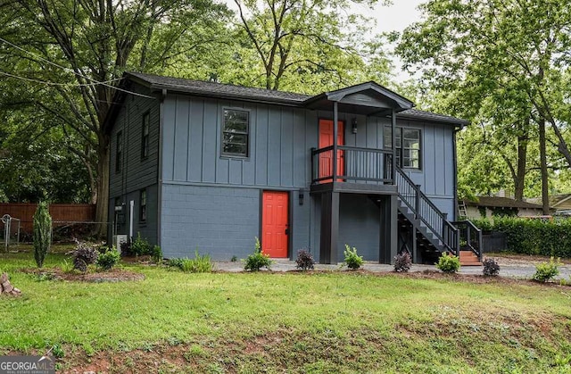 1772 Martin Pl SE, Smyrna, GA 30080 - view of front of property featuring board and batten siding and stairway