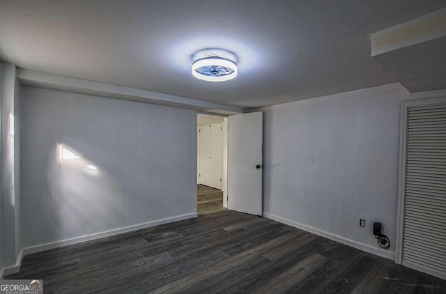 1772 Martin Pl SE, Smyrna, GA 30080 - empty room featuring dark wood-style flooring and baseboards