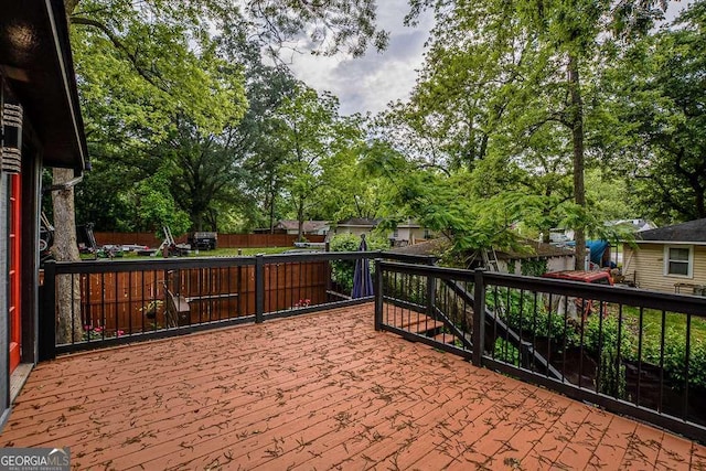 1772 Martin Pl SE, Smyrna, GA 30080 - view of patio / terrace featuring fence