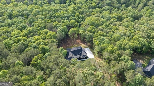 5567 Tyree Rd, Winston, GA 30187 - aerial view of property and surrounding area featuring a forest