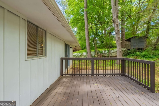 2499 Shiloh Dr, Decatur, GA 30034 - view of deck