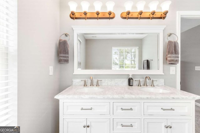 1194 Grandview Cir, Powder Springs, GA 30127 - full bath featuring double vanity
