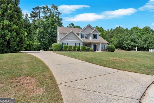 117 Union Ridge Way, Dallas, GA 30132 - view of front of home with a front lawn