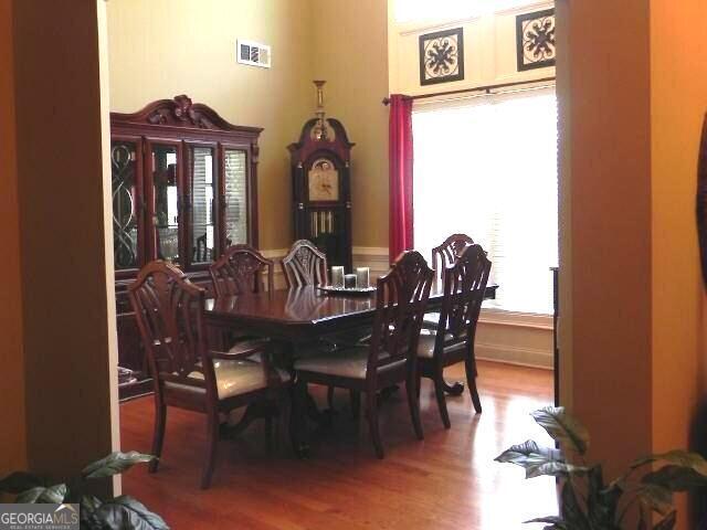 dining room featuring wood finished floors