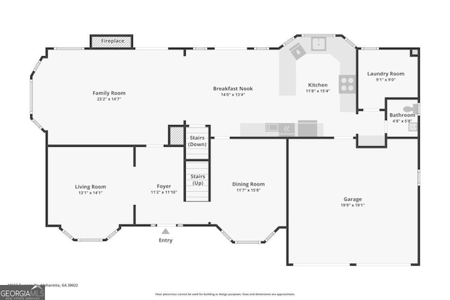 10660 Dunoon Dr, Alpharetta, GA 30022 - property floor plan
