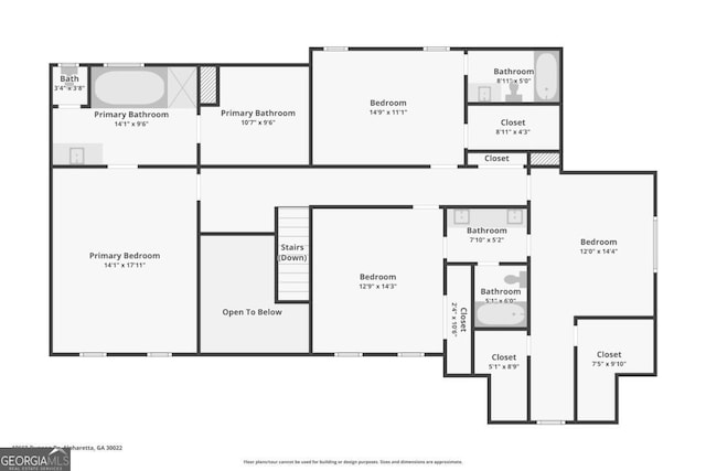 10660 Dunoon Dr, Alpharetta, GA 30022 - property floor plan