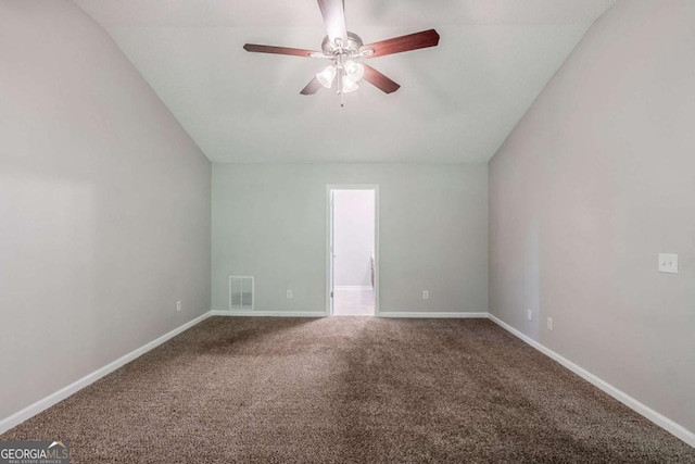 6285 Polar Fox Ct, Riverdale, GA 30296 - carpeted spare room featuring ceiling fan and baseboards