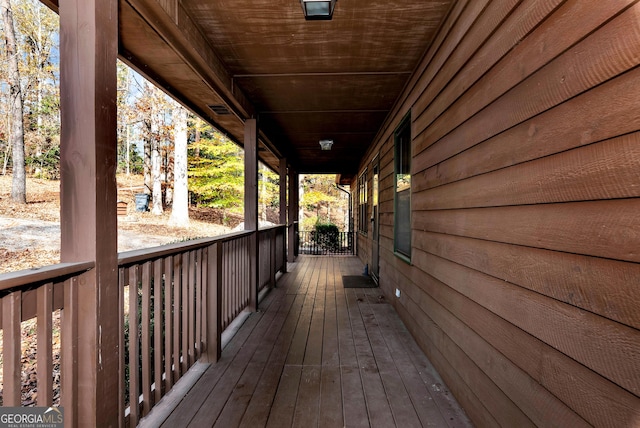 22 Ridge Haven Dr, Cleveland, GA 30528 - deck featuring covered porch