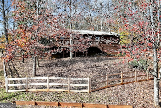 22 Ridge Haven Dr, Cleveland, GA 30528 - view of outbuilding featuring fence