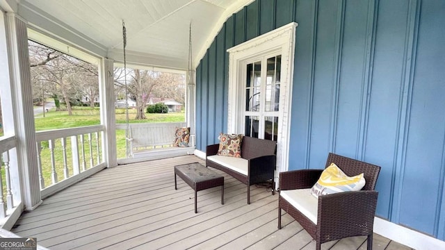 6 River St SW, Cave Spring, GA 30124 - view of sunroom