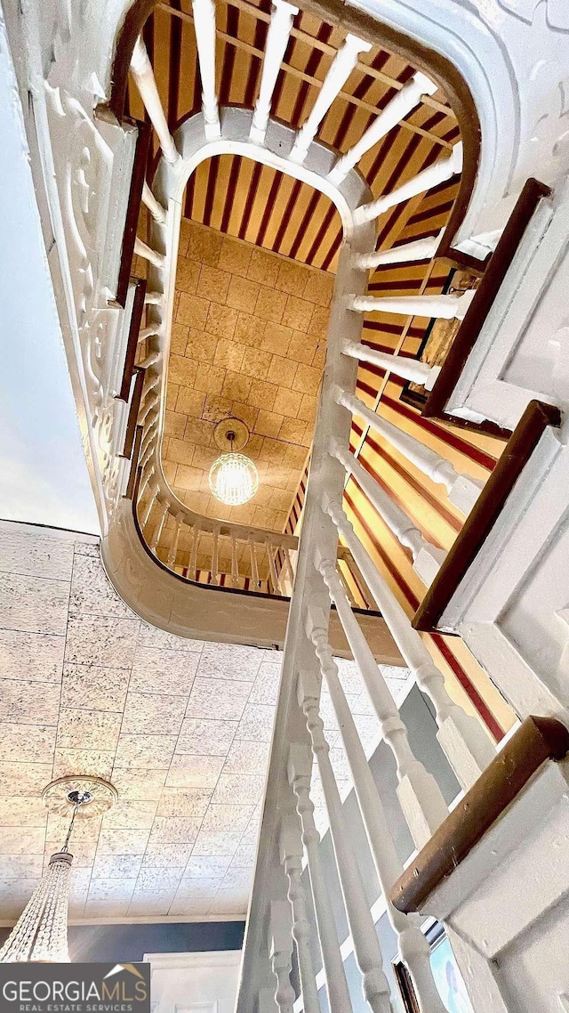 6 River St SW, Cave Spring, GA 30124 - view of stairway