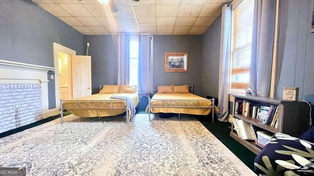 6 River St SW, Cave Spring, GA 30124 - bedroom featuring ceiling fan