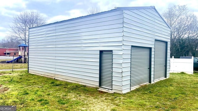 6 River St SW, Cave Spring, GA 30124 - view of garage
