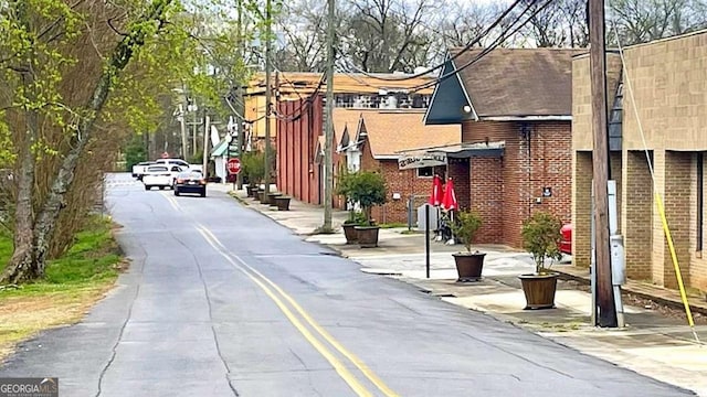 6 River St SW, Cave Spring, GA 30124 - view of asphalt street featuring traffic signs