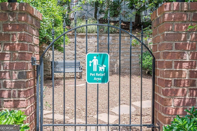 2295 Falmouth Ct SE Unit 23, Smyrna, GA 30080 - view of gate