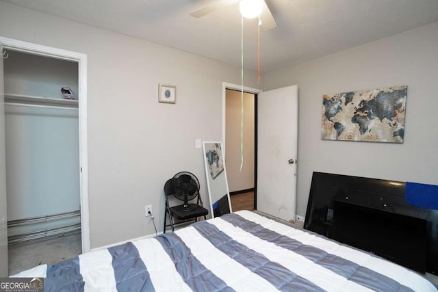 377 Black Oak Ct, Lawrenceville, GA 30046 - bedroom with a ceiling fan