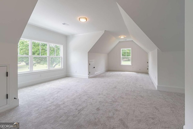 140 Maranatha Trl, Lawrenceville, GA 30045 - bonus room with carpet, vaulted ceiling, and baseboards