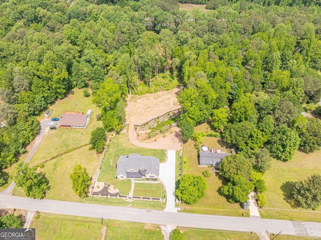 140 Maranatha Trl, Lawrenceville, GA 30045 - drone / aerial view of a forest