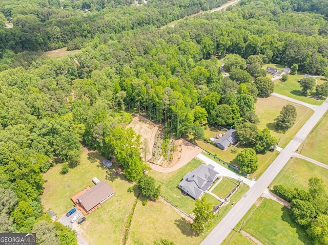 140 Maranatha Trl, Lawrenceville, GA 30045 - drone / aerial view of a forest