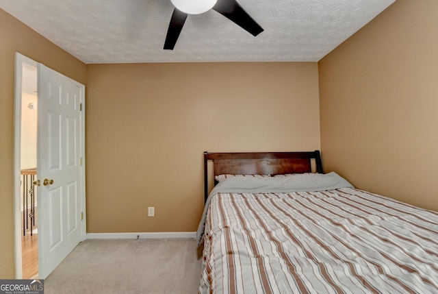 3668 Burel Mill Dr, Buford, GA 30519 - carpeted bedroom featuring a ceiling fan and baseboards