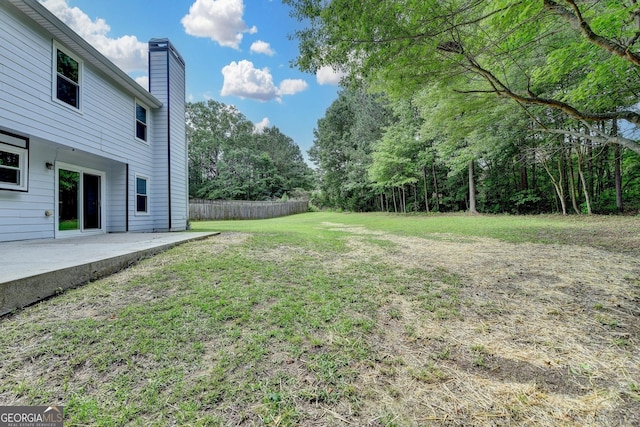 3668 Burel Mill Dr, Buford, GA 30519 - view of yard with a patio