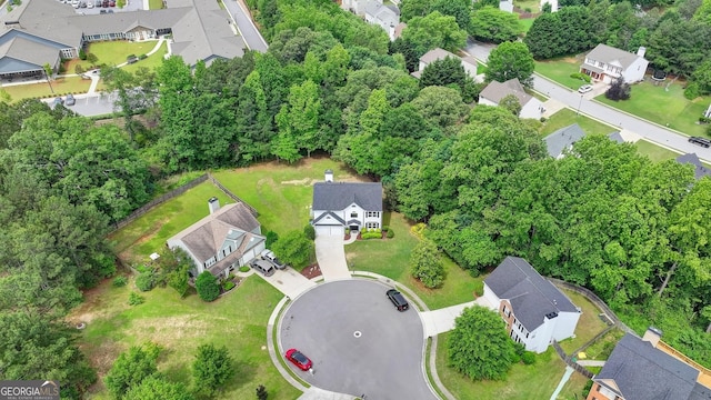 3668 Burel Mill Dr, Buford, GA 30519 - aerial view of residential area