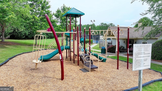 3668 Burel Mill Dr, Buford, GA 30519 - community jungle gym with a lawn