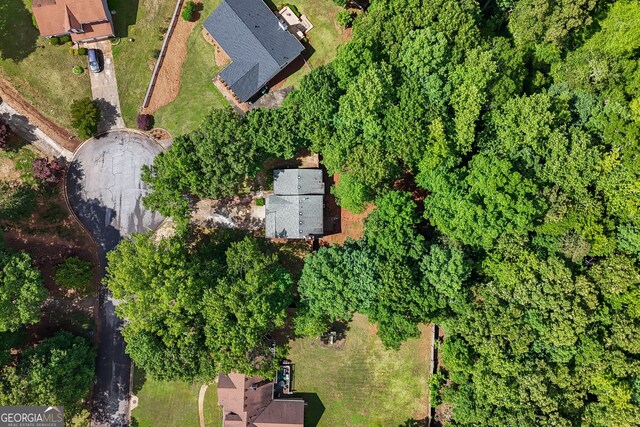 aerial view of property and surrounding area