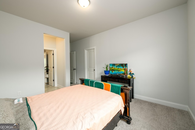 4832 Stone Way Path, Buford, GA 30519 - bedroom featuring baseboards and light colored carpet