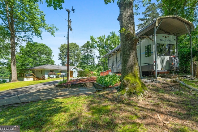 312 Flat Shoals Church Rd, Stockbridge, GA 30281 - view of grassy yard
