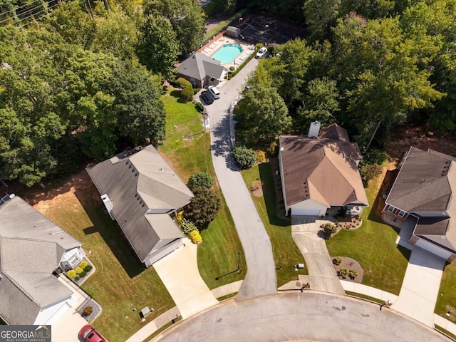1152 Strath Clyde Way, Mcdonough, GA 30253 - bird's eye view of a pool