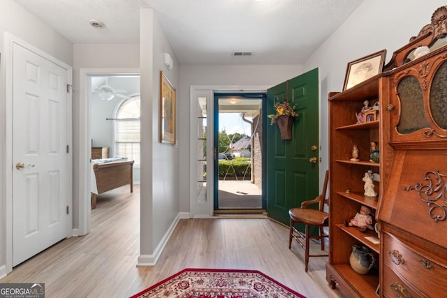 1152 Strath Clyde Way, Mcdonough, GA 30253 - entrance foyer with light wood-type flooring and baseboards