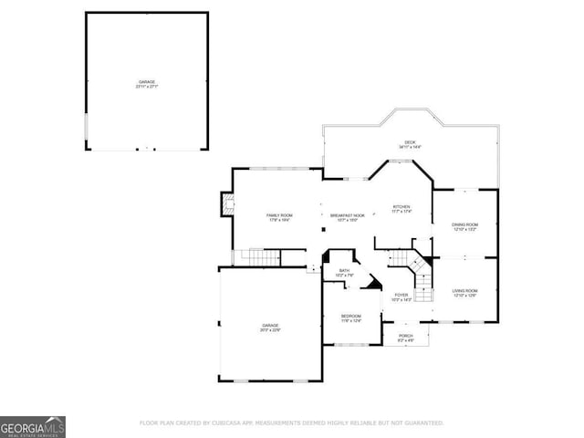 6450 Oak Valley Dr, Cumming, GA 30040 - view of room layout