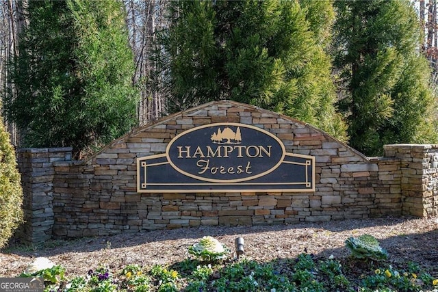 6450 Oak Valley Dr, Cumming, GA 30040 - view of community sign