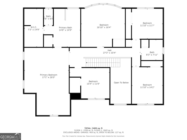 3230 Sundew Dr NW, Acworth, GA 30101 - property floor plan