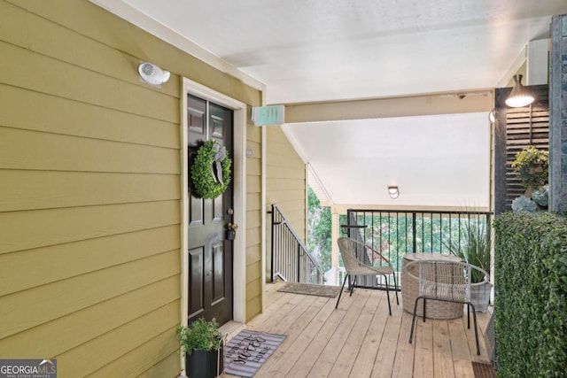 6306 Walden Park Dr, Savannah, GA 31410 - view of wooden deck