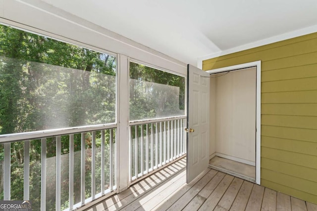6306 Walden Park Dr, Savannah, GA 31410 - unfurnished sunroom featuring plenty of natural light