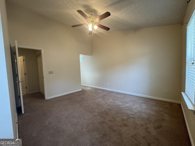 218 Osmanthus Way, Canton, GA 30114 - unfurnished room featuring a textured ceiling, a ceiling fan, and carpet
