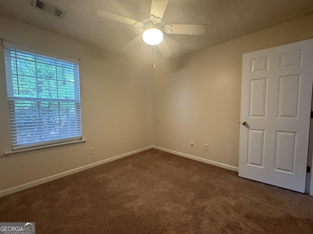 218 Osmanthus Way, Canton, GA 30114 - spare room featuring carpet flooring and a ceiling fan