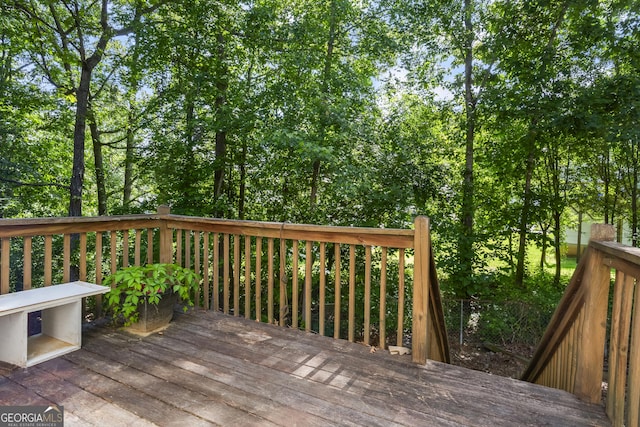 74 Rotunda Ct, Dallas, GA 30157 - view of wooden terrace