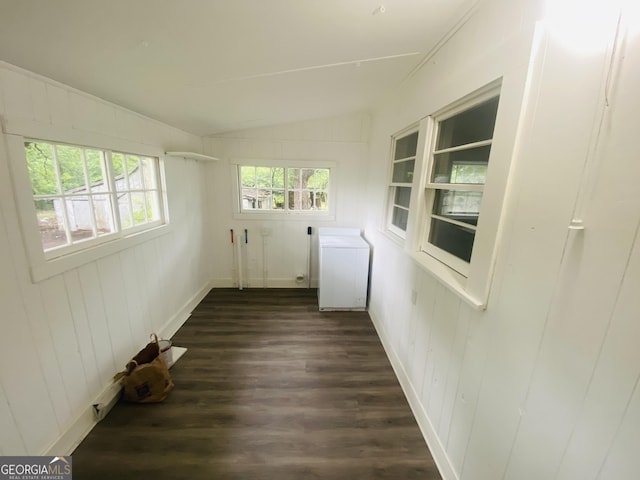 66 Kristys Path Dr, Eastanollee, GA 30538 - laundry room with dark wood-type flooring