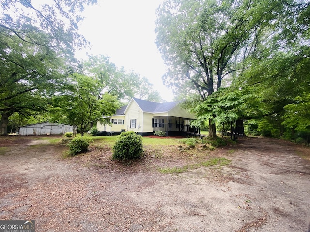 66 Kristys Path Dr, Eastanollee, GA 30538 - view of front of home